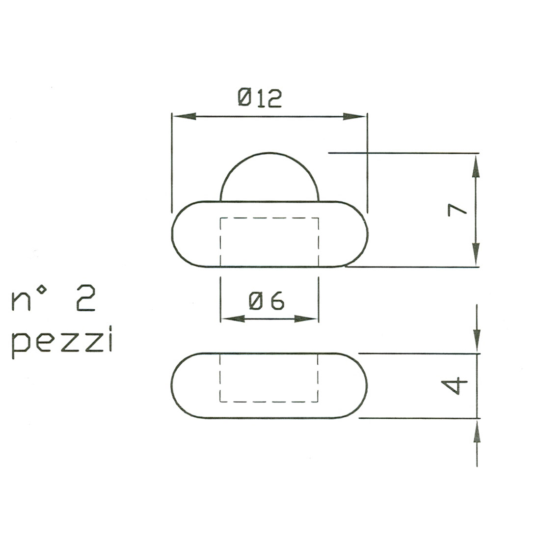 P0007-copia.jpg PIEDINO IN GOMMA PER WHIRPOOL - P0007 - immagine 1